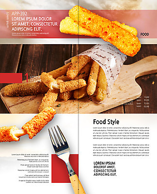 PSD 템플릿 편집 접시 표지디자인 북디자인 출판디자인 내지 리플렛 포크 2단접지 북커버 디저트 치즈 팜플렛 사람없음 치즈스틱 이미지템플릿 식기 음식 유제품 과자 파일형식