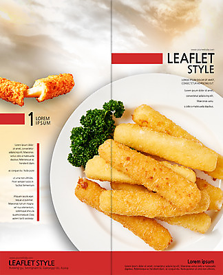 PSD 구름 템플릿 편집 접시 표지디자인 북디자인 출판디자인 표지 리플렛 2단접지 북커버 하늘 디저트 치즈 파슬리 팜플렛 사람없음 치즈스틱 이미지템플릿 자연요소 식기 음식 채소 유제품 과자 파일형식