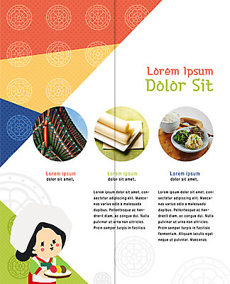 PSD 템플릿 편집 표지디자인 북디자인 출판디자인 여자 내지 한식 리플렛 2단접지 북커버 밥 한옥 한명 팜플렛 성인 한복 단청 나물 처마 가래떡 이미지템플릿 1 한국전통 음식 고건축 채소 떡 사람 전통의상 파일형식