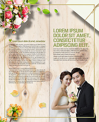 PSD 템플릿 편집 표지디자인 북디자인 커플 출판디자인 여자 남자 내지 신부 리플렛 부케 웨딩드레스 신랑 결혼 2단접지 북커버 나뭇잎 웃음 정장 턱시도 팜플렛 상반신 성인 두명 옆모습 30대 한국인 립스틱 아이섀도 이마맞대기 성인만 이미지템플릿 드레스 옷 뷰포인트 꽃다발 잎 관계 표정 사람 동양인 이벤트 장년 화장품 얼굴맞대기 파일형식