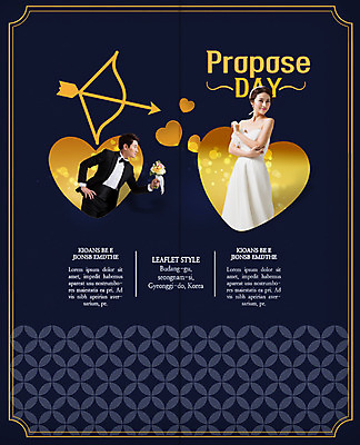 PSD 템플릿 편집 표지디자인 북디자인 커플 출판디자인 여자 남자 내지 신부 리플렛 부케 웨딩드레스 신랑 결혼 프로포즈 2단접지 북커버 화살 정장 턱시도 팜플렛 상반신 성인 두명 30대 한국인 하트 프로포즈데이 성인만 이미지템플릿 모양 드레스 옷 기념일 꽃다발 관계 사람 동양인 이벤트 장년 파일형식
