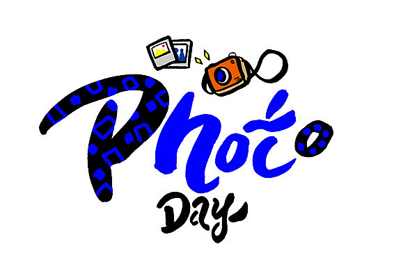 PSD 영어 일러스트 캘리그라피 글자캘리그라피 사람없음 카메라 데이 포토데이 국내일러스트 문자 기념일 데이이벤트 전자제품 파일형식