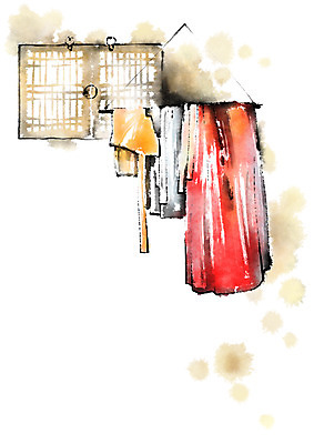 PSD 한국문화 한국전통 전통문화 일러스트 캘리그라피 창문 전통소품 사람없음 옷걸이 한복 전통문살 국내일러스트 동양문화 전통 문화 한국 전통의상 오브젝트 문살 파일형식