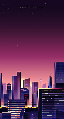 별 백그라운드 야경 일러스트 빌딩 사람없음 건물 빛 도시풍경 노을 일몰 도시 그라데이션 도시백그라운드 국내일러스트 AI파일 자연요소 건축물 풍경 야간 파일형식 벡터 풍경_경치