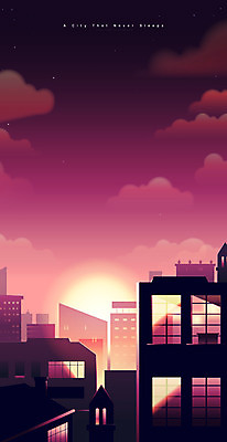 구름 백그라운드 야경 일러스트 하늘 빌딩 사람없음 건물 도시풍경 노을 일몰 도시 그라데이션 도시백그라운드 국내일러스트 AI파일 자연요소 건축물 풍경 야간 파일형식 벡터 풍경_경치