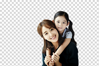 편집이미지 여자 딸 어린이 포옹 모녀 엄마 미소 앉기 소녀 상반신 20대 성인 두명 앞모습 한국인 PNG 여자만 편집소스 뷰포인트 가족 안기 모션 표정 사람 동양인 청년 파일형식
