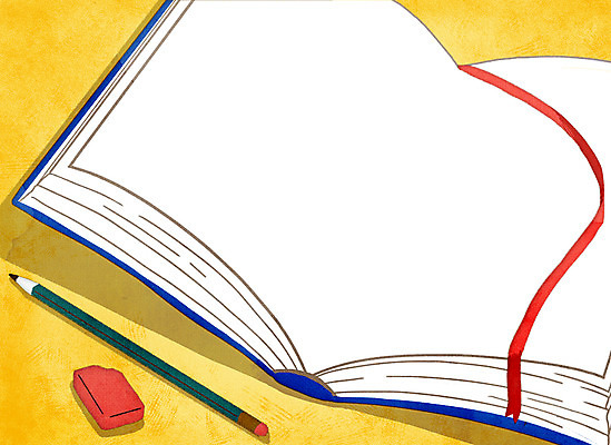 PSD 일러스트 프레임 사람없음 책 연필 펼침 지우개 북마크 프레임일러스트 국내일러스트 모션 학용품 필기구 파일형식