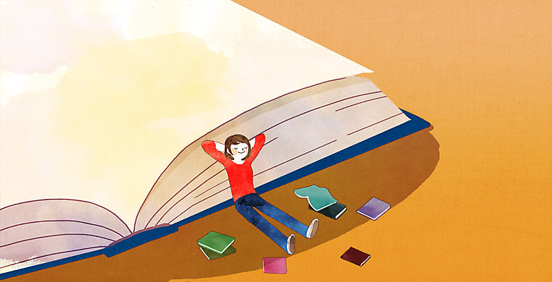 전신 PSD 여자 일러스트 휴식 한명 앉기 성인 취미 책 독서 기댐 국내일러스트 1 컨셉 모션 사람 파일형식