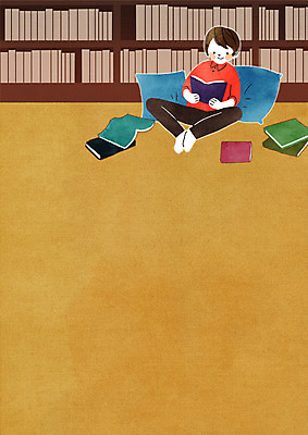 전신 PSD 남자 쿠션 일러스트 책장 프레임 한명 앉기 성인 책 독서 서재 프레임일러스트 국내일러스트 1 가구 모션 사람 파일형식