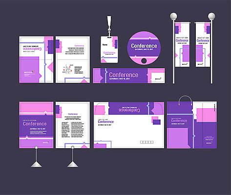 템플릿 배너템플릿 이벤트 사람없음 세트 쇼핑백 보라색 현수막 전단 엽서 초대장 패키지 약도 사원증 박람회 손부채 기업홍보 소봉투 행사세트 행사템플릿 AI파일 배너 컬러 지도 가방 비즈니스 편지봉투 카드_감사 편지 홍보물 파일형식 벡터