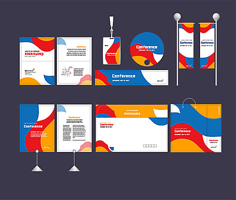 템플릿 배너템플릿 무늬 곡선 이벤트 사람없음 세트 컬러풀 쇼핑백 현수막 전단 엽서 초대장 패키지 약도 사원증 박람회 손부채 기업홍보 소봉투 행사세트 행사템플릿 AI파일 배너 선 컬러 지도 가방 비즈니스 편지봉투 카드_감사 편지 홍보물 파일형식 벡터