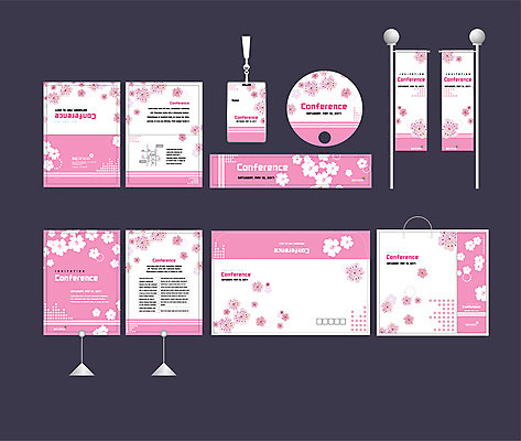 템플릿 배너템플릿 꽃 분홍색 이벤트 사람없음 세트 쇼핑백 현수막 전단 엽서 초대장 패키지 약도 사원증 박람회 손부채 기업홍보 소봉투 행사세트 행사템플릿 AI파일 식물 배너 컬러 지도 가방 비즈니스 편지봉투 카드_감사 편지 홍보물 파일형식 벡터