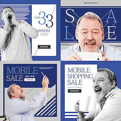 PSD 서양인 외국인 템플릿 남자 커피 중년 50대 웹템플릿 팝업 웹팝업 이벤트 여러명 성인 스마트폰 쇼핑 세일 외침 레이어팝업 중년남자만 스타일레이어 이미지템플릿 음료 다수 사람 인종 핸드폰 스마트기기 소리 남자만 중년만 파일형식