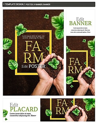 PSD 손 배너 배너템플릿 가로배너 ZIP 포스터 세로배너 자연 한손 한명 들기 신체부위 세트 농장 새싹 흙 현수막 원예 식물 템플릿 1 농업 모션 사람 취미 가로 세로 생태계 파일형식
