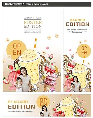 PSD 배너 배너템플릿 여자 가로배너 딸 ZIP 포스터 세로배너 어린이 딸기 모녀 엄마 바나나 상반신 성인 두명 30대 세트 한국인 현수막 파르페 아이스크림콘 여자만 템플릿 과일 가족 디저트 사람 동양인 가로 세로 장년 콘 파일형식