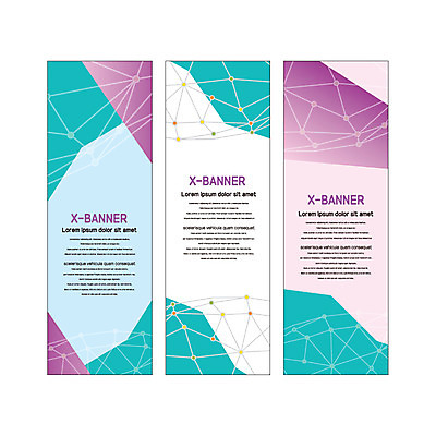 템플릿 배너 배너템플릿 세로배너 선 그래픽백그라운드 사각프레임 사람없음 그래픽 보라색 현수막 점 청록색 폴리곤 배너세트 엑스배너 AI파일 컬러 백그라운드 프레임 세로 세트 사각형 파일형식 벡터