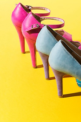 포토 JPG 스튜디오촬영 구두 컬러 실내 사람없음 컬러풀 하이힐 국내포토 신발 내부 여성화 파일형식