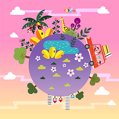 나무 여자 남자 호수 어린이 여행 일러스트 가족 자동차 조류 하늘 휴가 가족여행 주택 앉기 빌딩 여러명 상반신 성인 건물 벚꽃 원숭이 기린 국내일러스트 AI파일 식물 동물 건축물 꽃 육상교통 다수 포유류 관계 모션 사람 파일형식 벡터