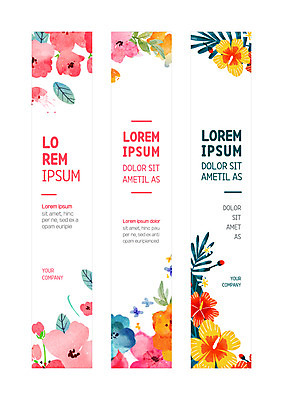 템플릿 배너템플릿 꽃 세로배너 나비 꽃백그라운드 나뭇잎 사각프레임 사람없음 현수막 배너세트 AI파일 식물 배너 곤충 백그라운드 잎 프레임 세로 세트 사각형 파일형식 벡터