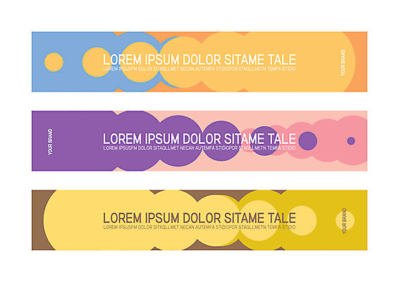 도형 템플릿 배너템플릿 가로배너 사각프레임 사람없음 현수막 원형 배너세트 AI파일 배너 프레임 가로 세트 사각형 파일형식 벡터