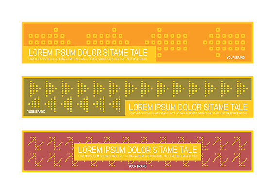 템플릿 배너템플릿 가로배너 화살표 사각프레임 사람없음 현수막 점 전광판 LED 배너세트 AI파일 배너 전구 프레임 가로 세트 사각형 파일형식 벡터