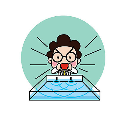 캐릭터 남자 스티커 일러스트 직업캐릭터 실험 한명 상반신 성인 외침 과학자 파장 물결파장 일러캐릭터 AI파일 직업 1 물결 과학 사람 소리 학자 파일형식 벡터