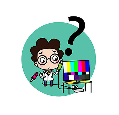 전신 캐릭터 남자 스티커 일러스트 직업캐릭터 한명 서기 들기 성인 텔레비전 물음표 과학자 연결잭 일러캐릭터 AI파일 직업 1 기호 과학 모션 사람 전자제품 학자 파일형식 벡터