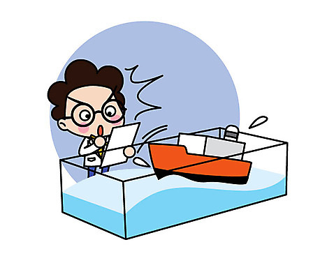 캐릭터 남자 파도 스티커 일러스트 모션 직업캐릭터 실험 한명 서기 상반신 성인 기록 과학자 선박 일러캐릭터 AI파일 직업 1 바다 과학 수상교통 사람 학자 파일형식 벡터