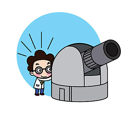 전신 캐릭터 남자 스티커 일러스트 직업캐릭터 한명 서기 성인 관찰 과학자 천체망원경 일러캐릭터 AI파일 직업 1 과학 모션 사람 망원경 학자 파일형식 벡터