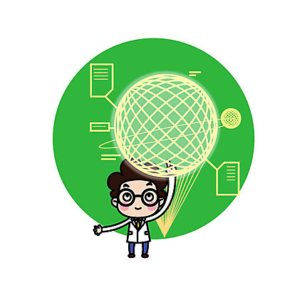 전신 캐릭터 남자 스티커 일러스트 직업캐릭터 한명 서기 성인 그래픽 컴퓨터 행성 과학자 분석 일러캐릭터 AI파일 직업 1 과학 컨셉 모션 사람 전자제품 우주 학자 파일형식 벡터