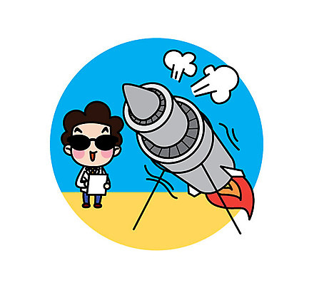 전신 캐릭터 남자 스티커 일러스트 직업캐릭터 실험 한명 서기 성인 로켓 과학자 분사 일러캐릭터 AI파일 직업 1 과학 모션 사람 학자 파일형식 벡터