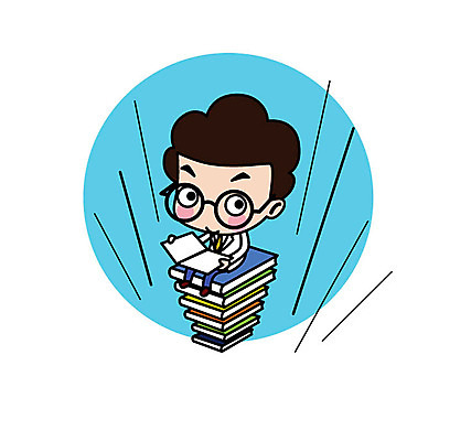 전신 캐릭터 남자 스티커 일러스트 직업캐릭터 한명 들기 앉기 성인 책 쌓기 과학자 일러캐릭터 AI파일 직업 1 과학 모션 사람 학자 파일형식 벡터