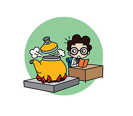 캐릭터 남자 스티커 일러스트 주전자 직업캐릭터 한명 앉기 상반신 성인 책 놀람 뚜껑 과학자 일러캐릭터 AI파일 직업 1 감정 과학 모션 주방용품 표정 사람 학자 파일형식 벡터