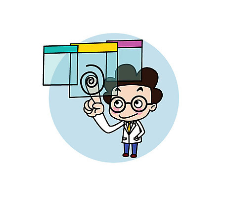 전신 캐릭터 남자 스티커 일러스트 직업캐릭터 한명 서기 성인 터치 과학자 조작 지문 지문인식 일러캐릭터 AI파일 직업 1 과학 모션 사람 생체인식기술 학자 파일형식 벡터