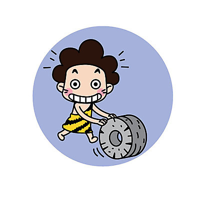 전신 캐릭터 남자 스티커 일러스트 직업캐릭터 한명 미소 성인 바퀴 과학자 원시인 발견 일러캐릭터 AI파일 직업 1 과학 표정 사람 학자 파일형식 벡터