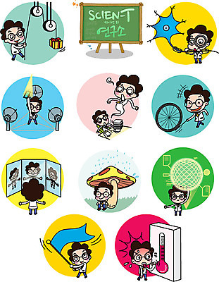 캐릭터 남자 스티커 일러스트 직업캐릭터 여러명 성인 세트 반사 버섯 거울 깃발 영혼 온도계 체온계 과학자 문서 신호 굴렁쇠 도르레 일러캐릭터 AI파일 직업 과학 다수 사람 놀이용품 학자 파일형식 벡터