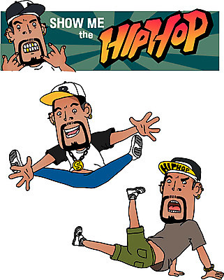 전신 남자 음악 일러스트 직업캐릭터 힙합 성인 세명 점프 가수 춤 비보이 힙합가수 허세 일러캐릭터 AI파일 직업 캐릭터 컨셉 모션 문화예술 사람 음악가 파일형식 벡터