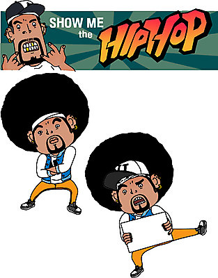 전신 배너 남자 음악 일러스트 직업캐릭터 힙합 서기 들기 성인 세명 가수 힙합가수 허세 일러캐릭터 AI파일 직업 캐릭터 컨셉 모션 문화예술 사람 음악가 파일형식 벡터