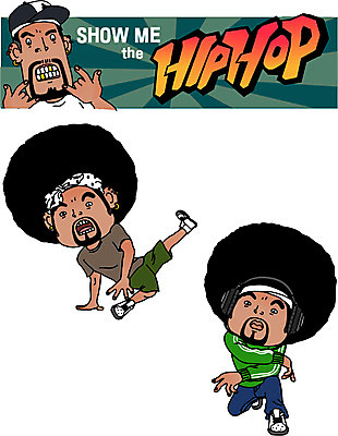 전신 남자 음악 일러스트 직업캐릭터 힙합 앉기 성인 세명 가수 춤 비보이 힙합가수 허세 일러캐릭터 AI파일 직업 캐릭터 컨셉 모션 문화예술 사람 음악가 파일형식 벡터