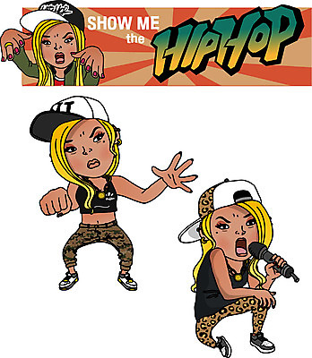 전신 여자 음악 일러스트 직업캐릭터 힙합 서기 앉기 성인 세명 공연 가수 마이크 힙합가수 허세 일러캐릭터 AI파일 직업 캐릭터 음향기기 컨셉 모션 문화예술 사람 이벤트 음악가 파일형식 벡터