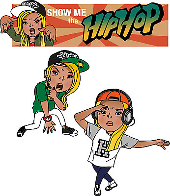 전신 여자 음악 일러스트 직업캐릭터 힙합 서기 성인 세명 헤드폰 가수 춤 비보이 힙합가수 허세 일러캐릭터 AI파일 직업 캐릭터 음향기기 컨셉 모션 문화예술 사람 음악가 파일형식 벡터