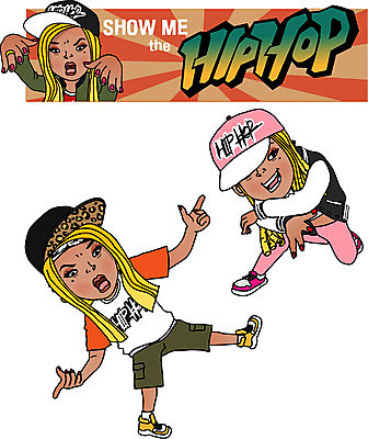 전신 여자 음악 일러스트 직업캐릭터 힙합 서기 성인 세명 가수 춤 비보이 힙합가수 허세 일러캐릭터 AI파일 직업 캐릭터 컨셉 모션 문화예술 사람 음악가 파일형식 벡터