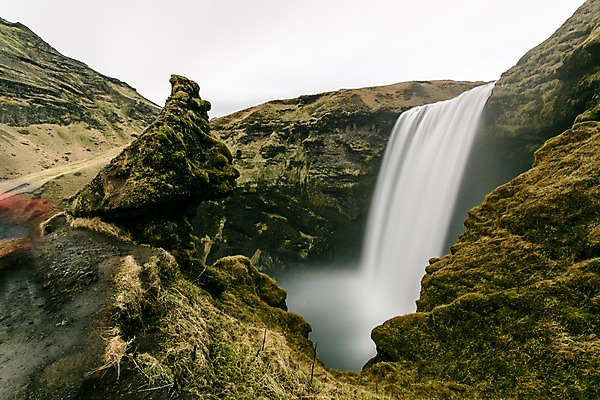 포토 JPG 주간 해외풍경 유럽 유럽풍경 아이슬란드 이끼 풍경 사람없음 야외 절벽 폭포 스코가폭포 국내포토 자연요소 해외 나라 자연 파일형식