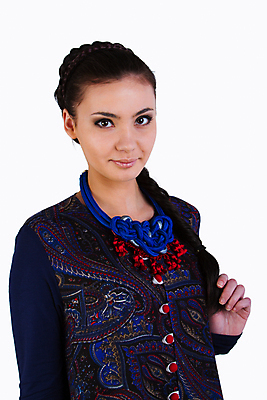 포토 JPG 해외이미지 모델 1 응시 여자 행복 얼굴 한명 사람 성인 유행 흰색 고립 해외202004 해외포토 시선 감정 컬러 신체부위 파일형식 이미지허브