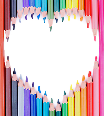 포토 JPG 해외이미지 분홍색 백그라운드 오렌지 발렌타인데이 사람없음 초록색 파란색 컬러풀 연필 갈색 노란색 보라색 페인트 공백 회색 흰색 하트 질감 크레파스 원뿔 카피스페이스 해외202004 해외포토 모양 도형 컬러 과일 데이이벤트 학용품 필기구 파일형식 이미지허브