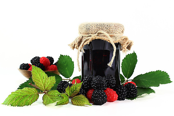 포토 JPG 해외이미지 열매 잎 다이어트 과일 유리 사람없음 수확 신선 달콤 맛 잼 산딸기 블랙베리 끓이기 해외202004 해외포토 식물 컨셉 농업 모션 재질 건강 소스_음식 파일형식 이미지허브