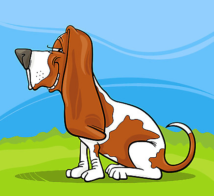 JPG 해외이미지 일러스트 앉기 사람없음 귀여움 강아지 만화 심플 해외202004 해외포토 포토 컨셉 모션 반려동물 개 파일형식 이미지허브