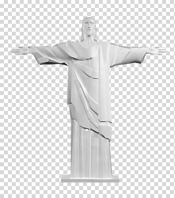 편집 편집이미지 사람없음 3D소스 3D 입체 디지털합성 PNG 예수상 목업 편집소스 조형물 파일형식