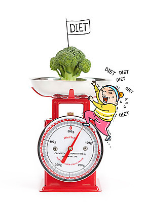 여자 음식 다이어트 포토일러 저울 한명 성인 운동 깃발 브로콜리 비만 채식 오르기 힘듦 이미지편집 AI파일 편집이미지 1 컨셉 채소 모션 건강 사람 몸매 파일형식 벡터