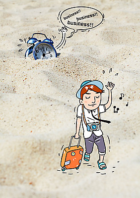 남자 모래 여행 말풍선 포토일러 한명 성인 해변 여름 여름휴가 바캉스 모래사장 카메라 캐리어 자유 자명종 비즈니스맨 손인사 안식처 이미지편집 AI파일 편집이미지 1 계절 바다 시계 컨셉 비즈니스 휴가 휴식 사람 전자제품 여행가방 알람 인사 직장인 파일형식 벡터 여름_계절